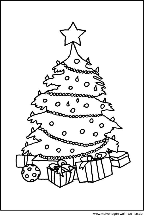 tannenbaum  malvorlagen und ausmalbilder zu weihnachten