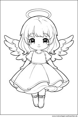 Engel PDF Vorlage zum Herunterladen